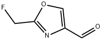 2-(Fluoromethyl)-4-oxazolecarboxaldehyde 化学構造式