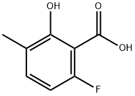 6-fluoro-2-hydroxy-3-methylbenzoic acid,1783342-68-6,结构式