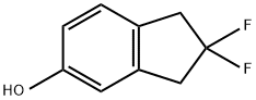 2,2-difluoro-2,3-dihydro-1H-inden-5-ol Structure