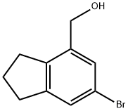 (6-Bromo-2,3-dihydro-1H-inden-4-yl)methanol,|(6-溴-2,3-二氢-1H-茚-4-基)甲醇