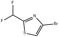 4-溴-2-(二氟甲基)噻唑,1783680-29-4,结构式