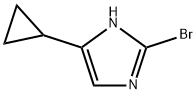 2-溴-5-环丙基-1H-咪唑,1783928-66-4,结构式