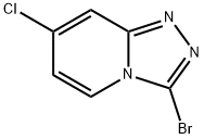 1,2,4-Triazolo[4,3-a]pyridine, 3-bromo-7-chloro- 化学構造式