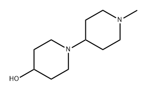 [1,4'-Bipiperidin]-4-ol, 1'-methyl- Structure