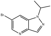 6-bromo-1-(propan-2-yl)-1H-pyrazolo[4,3-b]pyridin
e Structure