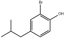 2-Bromo-4-isobutylphenol Structure