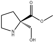 Proline, 2-(hydroxymethyl)-, methyl ester Struktur