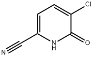 2-Pyridinecarbonitrile, 5-chloro-1,6-dihydro-6-oxo- Structure