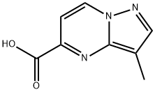 3-methylpyrazolo[1,5-a]pyrimidine-5-carboxylic acid Structure