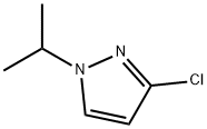 1H-Pyrazole, 3-chloro-1-(1-methylethyl)- 结构式