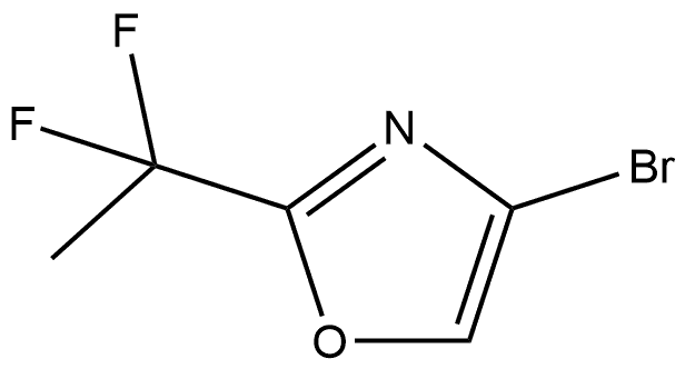 4-Bromo-2-(1,1-difluoroethyl)oxazole|4-溴-2-(1,1-二氟乙基)噁唑