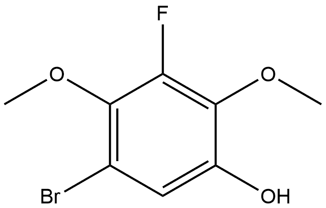 5-Bromo-3-fluoro-2,4-dimethoxyphenol|5-溴-3-氟-2,4-二甲氧基苯酚