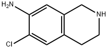 6-Chloro-1,2,3,4-tetrahydro-7-isoquinolinamine|6-氯-1,2,3,4-四氢-7-异喹啉胺