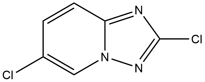 2,6-Dichloro[1,2,4]triazolo[1,5-a]pyridine 结构式