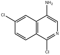 1,6-dichloroisoquinolin-4-amine Structure