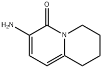 7-amino-2,3,4,6-tetrahydro-1H-quinolizin-6-one 结构式