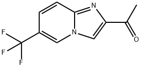 1-(6-(Trifluoromethyl)imidazo[1,2-a]pyridin-2-yl)ethanone 结构式