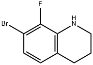 7-bromo-8-fluoro-1,2,3,4-tetrahydroquinoline,1785117-62-5,结构式