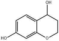 2H-1-Benzopyran-4,7-diol, 3,4-dihydro- Struktur