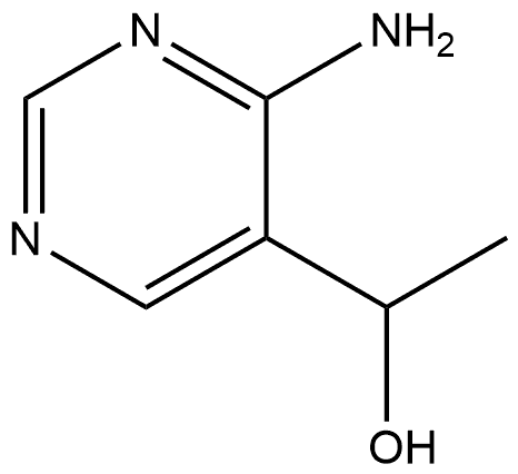 4-Amino-α-methyl-5-pyrimidinemethanol Struktur