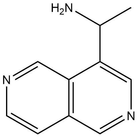 α-Methyl-2,6-naphthyridine-4-methanamine Struktur