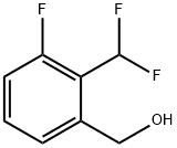 [2-(difluoromethyl)-3-fluorophenyl]methanol Structure