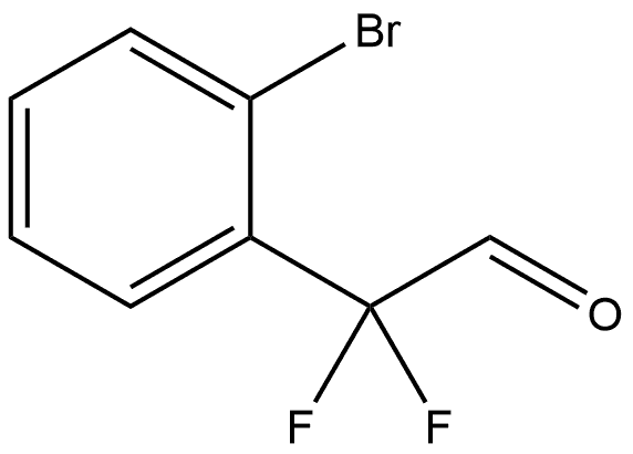 Benzeneacetaldehyde, 2-bromo-α,α-difluoro-|