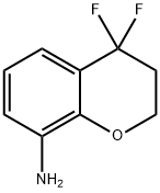 2H-1-Benzopyran-8-amine, 4,4-difluoro-3,4-dihydro- Structure