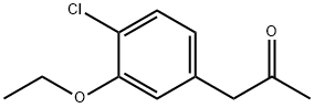 1-(4-Chloro-3-ethoxyphenyl)propan-2-one Structure