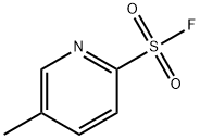 2-Pyridinesulfonyl fluoride, 5-methyl- Structure