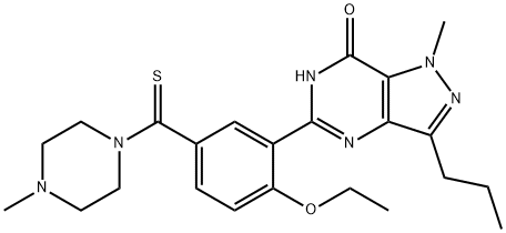 西地那非衍生物8 结构式