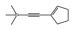 Cyclopentene, 1-[2-(trimethylsilyl)ethynyl]-