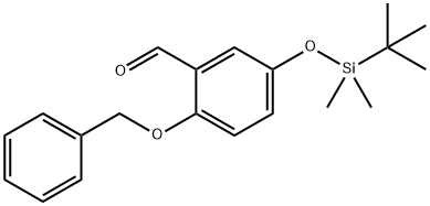 2-(Benzyloxy)-5-((tert-butyldimethylsilyl)oxy)benzaldehyde|2-(苄氧基)-5-((叔丁基二甲基甲硅烷基)氧基)苯甲醛