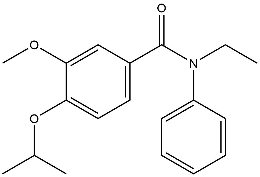 N-Ethyl-3-methoxy-4-(1-methylethoxy)-N-phenylbenzamide,1794811-06-5,结构式