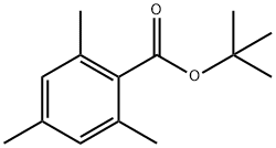 Benzoic acid, 2,4,6-trimethyl-, 1,1-dimethylethyl ester,1795-80-8,结构式