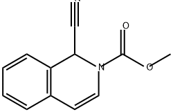 2(1H)-Isoquinolinecarboxylic acid, 1-cyano-, methyl ester 结构式