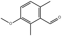 Benzaldehyde, 3-methoxy-2,6-dimethyl- Structure