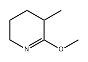 Pyridine, 3,4,5,6-tetrahydro-2-methoxy-3-methyl- Struktur