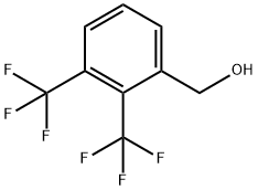 Benzenemethanol, 2,3-bis(trifluoromethyl)- Structure
