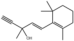1-Penten-4-yn-3-ol, 3-methyl-1-(2,6,6-trimethyl-1-cyclohexen-1-yl)-, (1E)- Structure