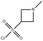 1-甲基氮杂环丁烷-3-磺酰氯, 1799310-76-1, 结构式
