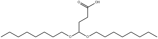 BUTANOIC ACID, 4,4-BIS(OCTYLOXY)-, 1799317-43-3, 结构式