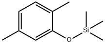 (2,5-Dimethylphenoxy)trimethylsilane Structure