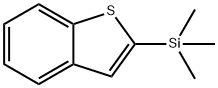 Benzo[b]thiophene, 2-(trimethylsilyl)- 化学構造式