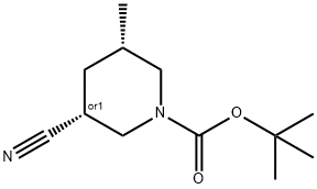 1799855-31-4 REL-(3R,5S)-3-氰基-5-甲基哌啶-1-羧酸叔丁酯
