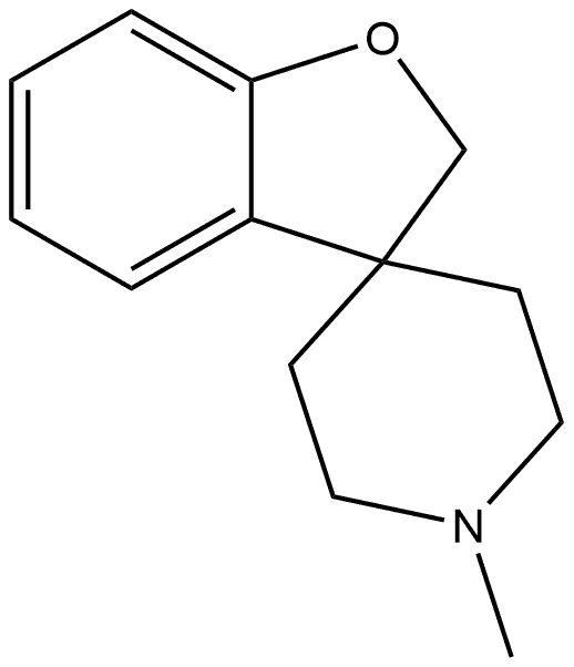1''-Methyl-2H-spiro[benzofuran-3,4''-piperidine] Structure