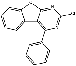 Benzofuro[2,3-d]pyrimidine, 2-chloro-4-phenyl- Structure