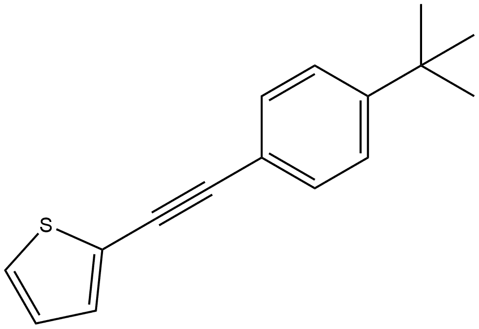 1801626-41-4 2-[2-[4-(1,1-Dimethylethyl)phenyl]ethynyl]thiophene