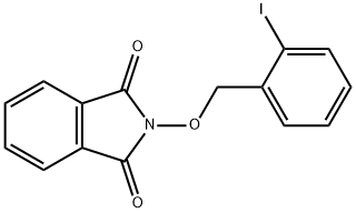 2-((2-Iodobenzyl)oxy)isoindoline-1,3-dione Struktur