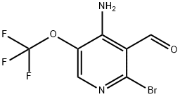 1803543-63-6 4-Amino-2-bromo-5-(trifluoromethoxy)pyridine-3-carboxaldehyde